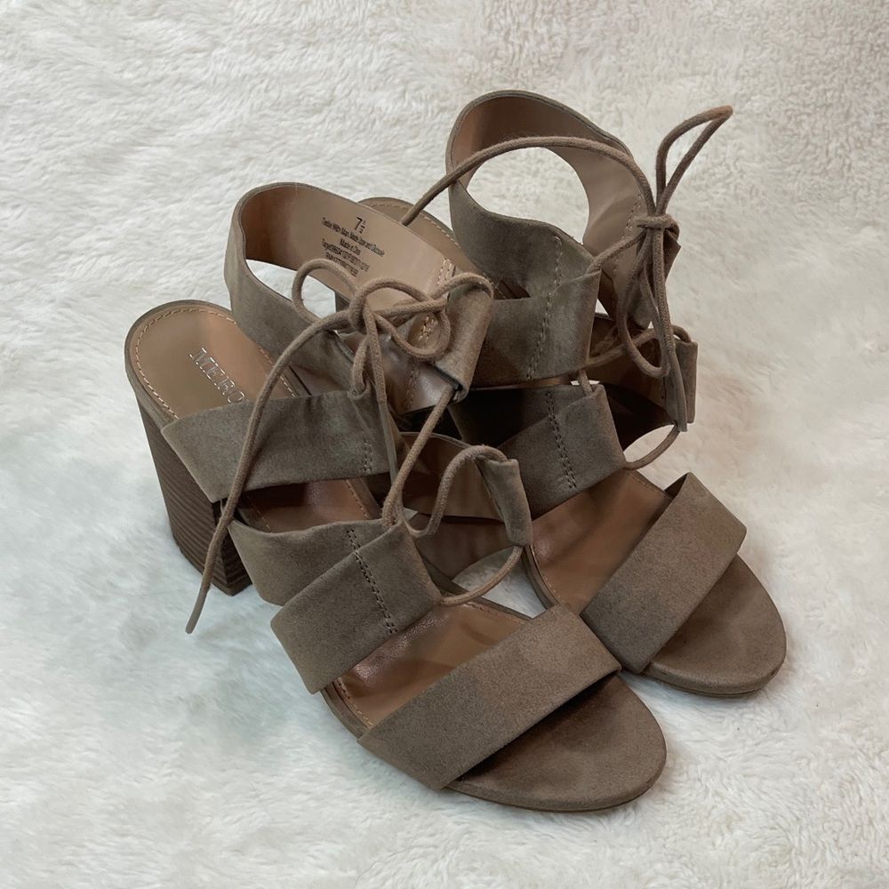 Merona Tan Women's Heeled Sandals